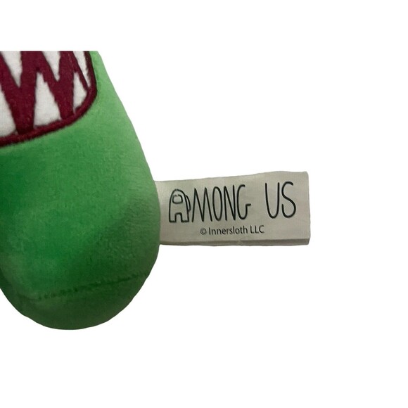 Just Toys Tokido Among Us Green Plush 6” Stuffed Toy RARE - Picture 15 of 16